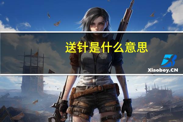 送针是什么意思