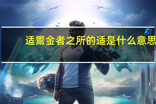 适鬻金者之所的适是什么意思