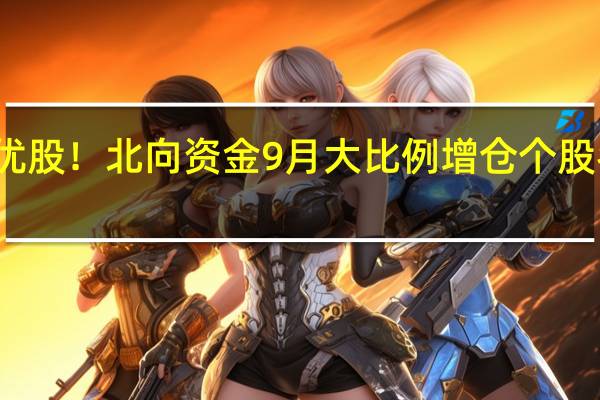 逆势加仓小市值绩优股！北向资金9月大比例增仓个股名单一览 到底什么情况嘞