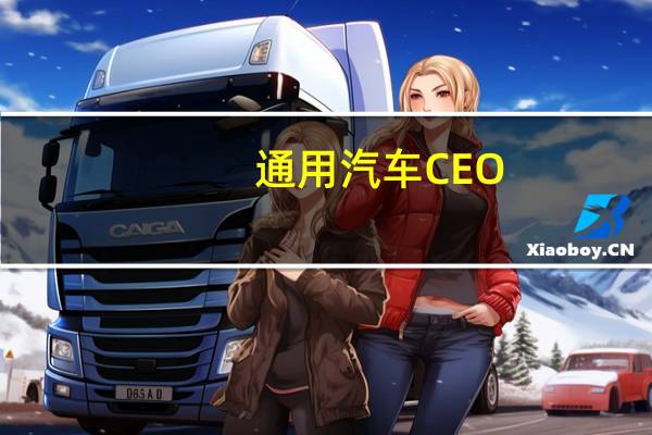 通用汽车CEO:美国汽车工人联合会的罢工可以“很快”得到解决