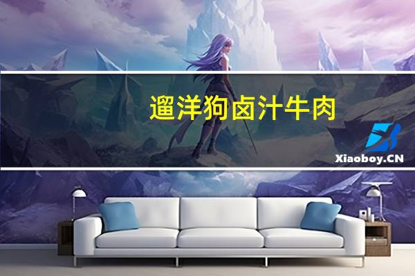 遛洋狗 卤汁牛肉(五香味)卡路里是多少
