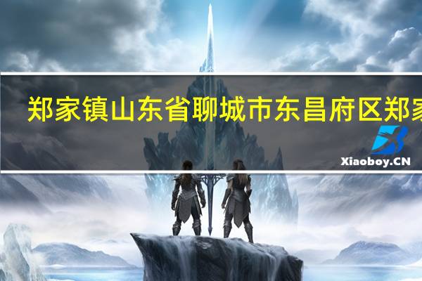 郑家镇山东省聊城市东昌府区郑家镇