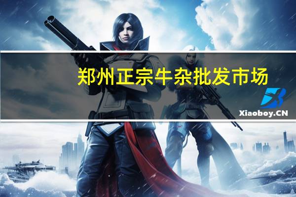 郑州正宗牛杂批发市场