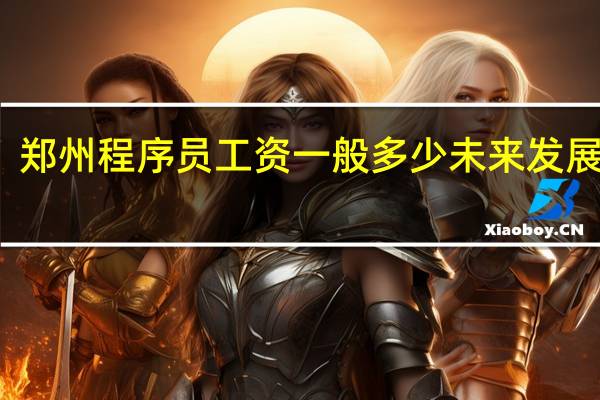 郑州程序员工资一般多少 未来发展好吗