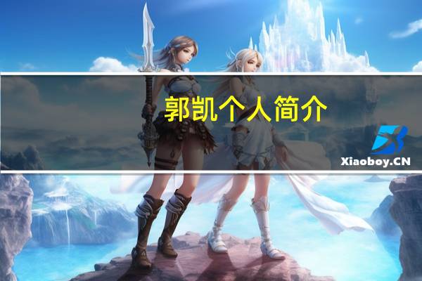 郭凯个人简介（郭凯-经济学家简介）