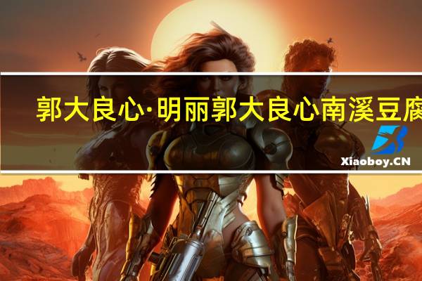 郭大良心·明丽 郭大良心 南溪豆腐干(五香味)的热量是多少