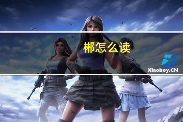 郴怎么读