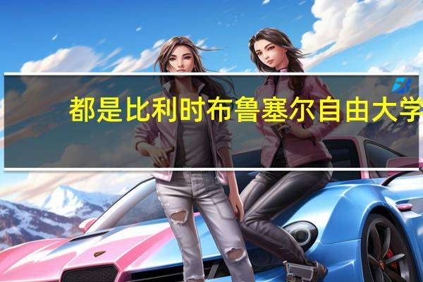 都是比利时布鲁塞尔自由大学，我选ULB还是VUB