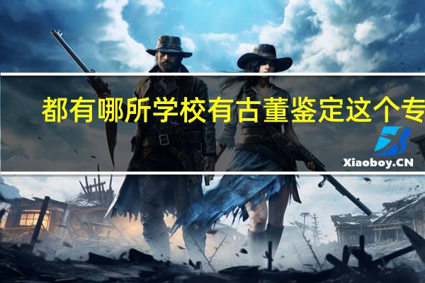 都有哪所学校有古董鉴定这个专业
