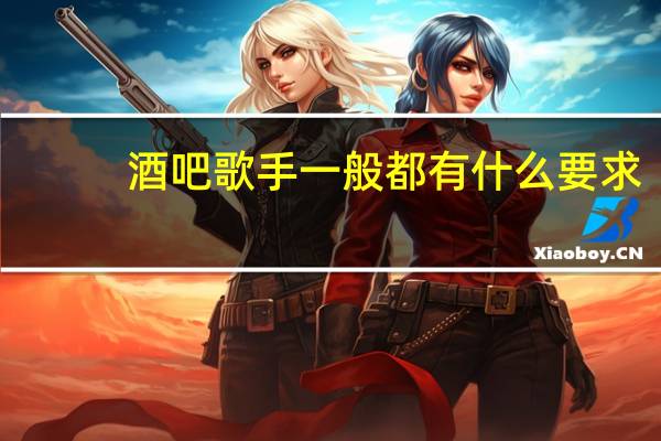 酒吧歌手一般都有什么要求
