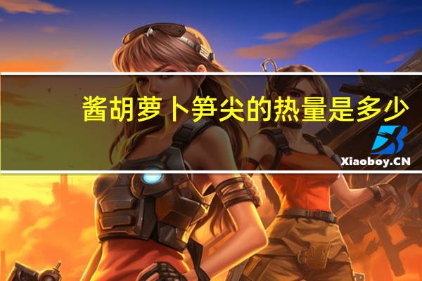 酱胡萝卜笋尖的热量是多少