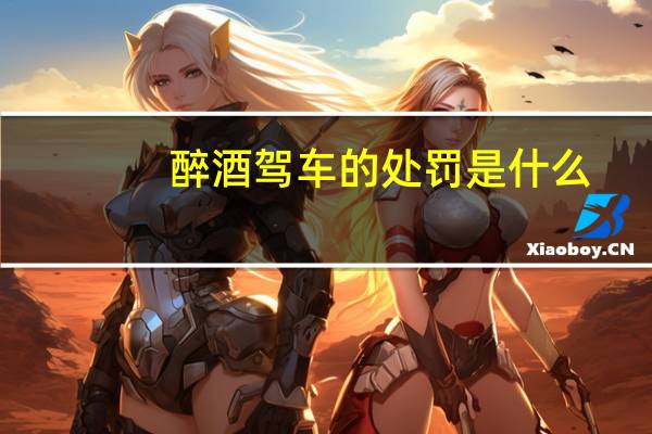 醉酒驾车的处罚是什么（醉酒驾车的处罚）