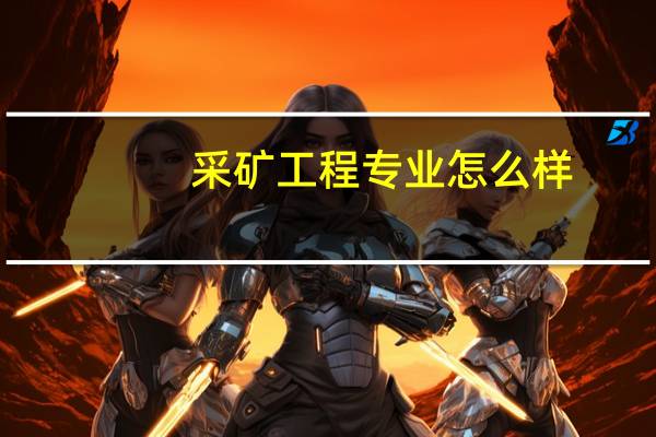 采矿工程专业怎么样，容易就业吗