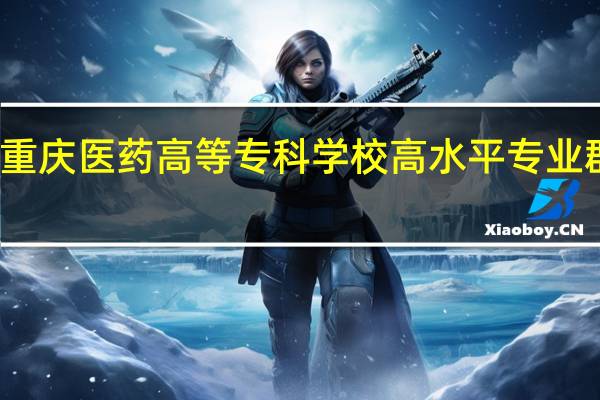 重庆医药高等专科学校高水平专业群名单