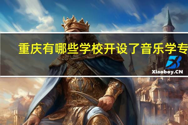 重庆有哪些学校开设了音乐学专业