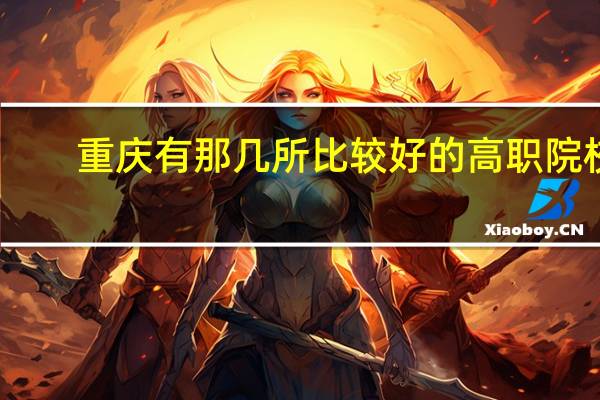 重庆有那几所比较好的高职院校