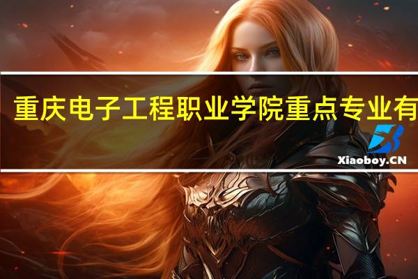 重庆电子工程职业学院重点专业有哪些