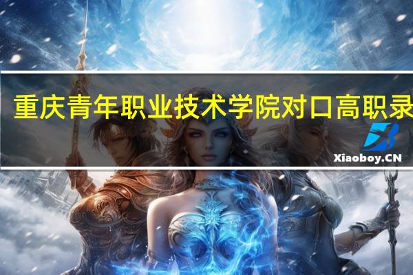 重庆青年职业技术学院对口高职录取线