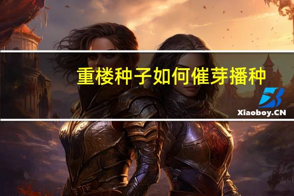 重楼种子如何催芽播种
