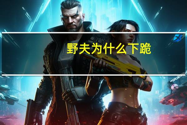 野夫为什么下跪（野夫为何入狱）