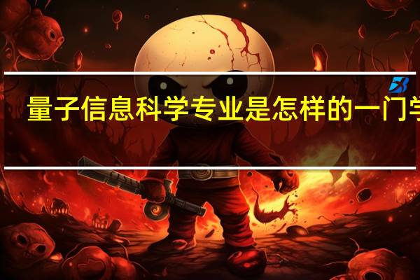 量子信息科学专业是怎样的一门学科
