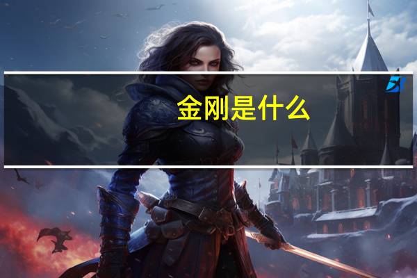 金刚是什么