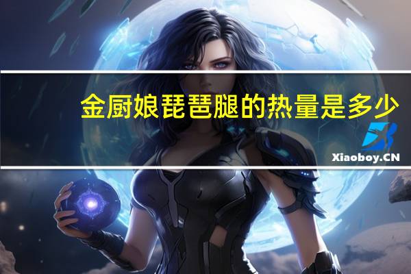 金厨娘 琵琶腿的热量是多少