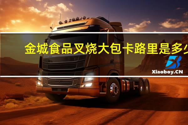 金城 食品 叉烧大包卡路里是多少