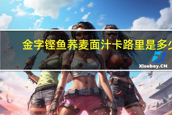 金字 铿鱼荞麦面汁卡路里是多少