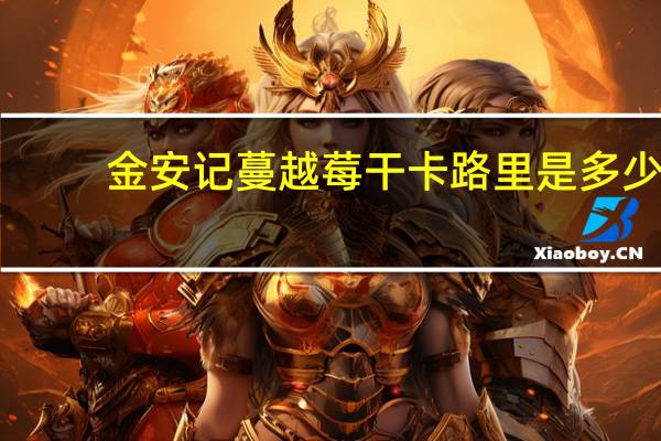 金安记 蔓越莓干卡路里是多少