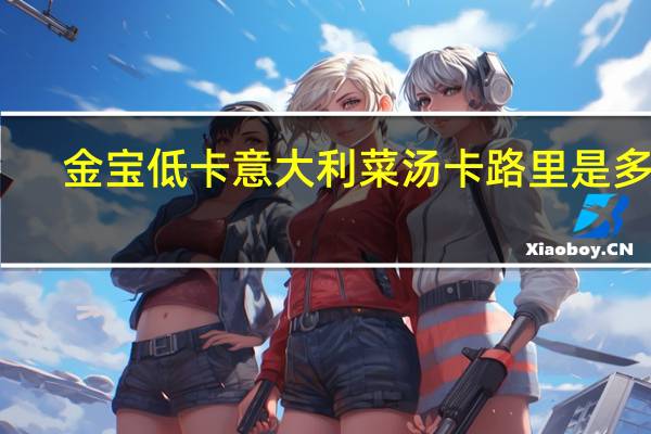 金宝 低卡意大利菜汤卡路里是多少