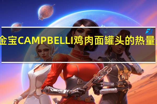 金宝 CAMPBELLI鸡肉面罐头的热量是多少