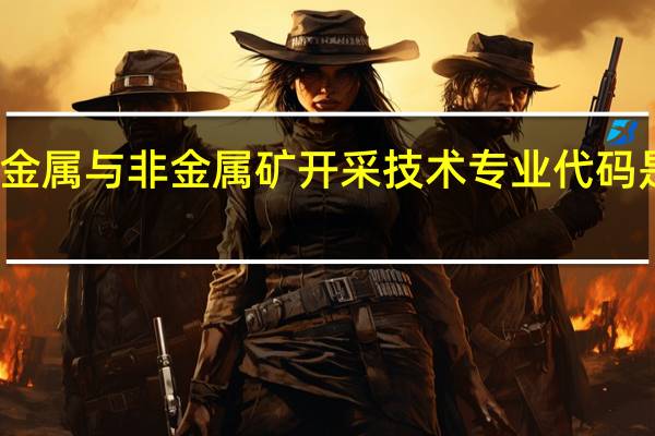 金属与非金属矿开采技术专业代码是什么