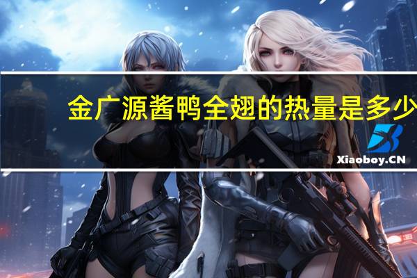 金广源 酱鸭全翅的热量是多少