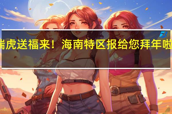 金牛辞旧岁瑞虎送福来！海南特区报给您拜年啦！ 到底什么情况嘞
