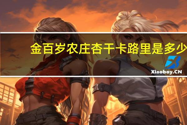 金百岁农庄 杏干卡路里是多少