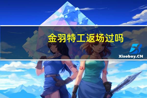 金羽特工返场过吗