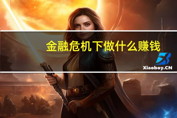 金融危机下做什么赚钱(金融危机做什么赚钱)