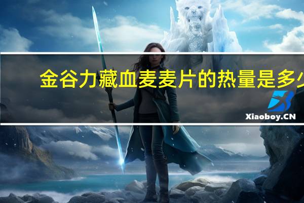 金谷力 藏血麦 麦片的热量是多少