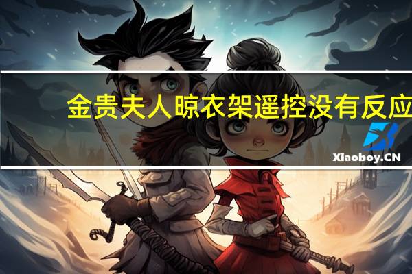 金贵夫人晾衣架遥控没有反应