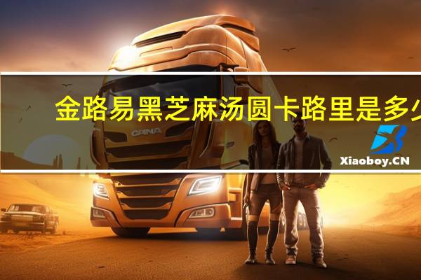 金路易 黑芝麻汤圆卡路里是多少