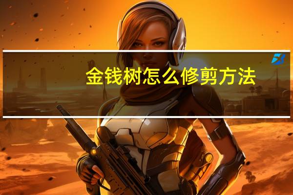 金钱树怎么修剪方法