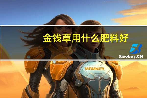 金钱草用什么肥料好