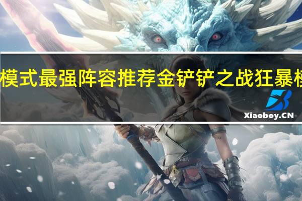 金铲铲之战狂暴模式最强阵容推荐 金铲铲之战狂暴模式黑白魔法师怎么玩