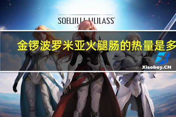 金锣 波罗米亚火腿肠的热量是多少