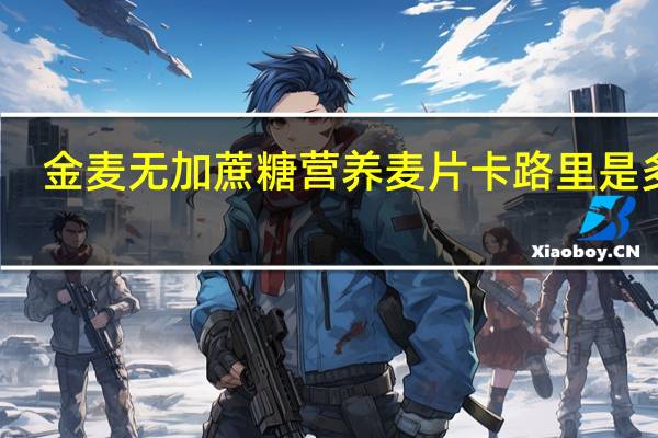金麦 无加蔗糖营养麦片卡路里是多少