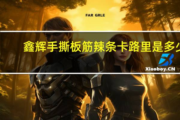鑫辉 手撕板筋辣条卡路里是多少