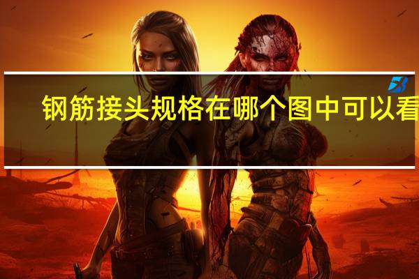 钢筋接头规格在哪个图中可以看出(钢筋接头规范要求)