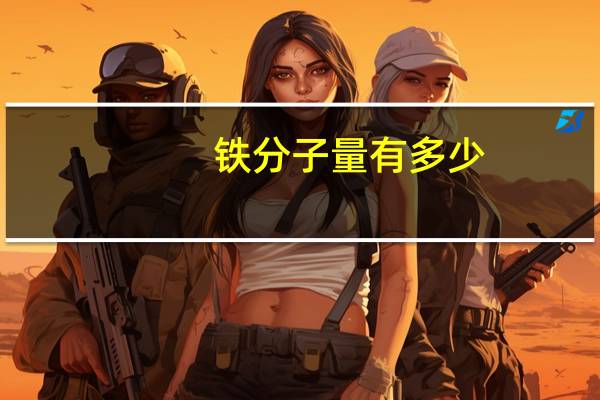 铁分子量有多少（铁分子量）