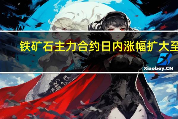 铁矿石主力合约日内涨幅扩大至2.00%现报956.50元/吨